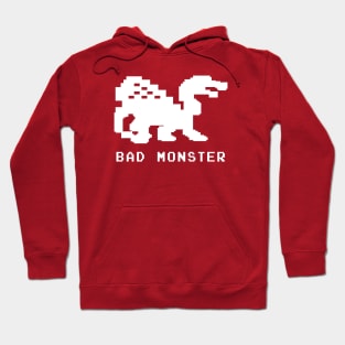 Bad Monster (white) Hoodie